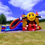 Wet Happy Face with Slide and Pool $200.00